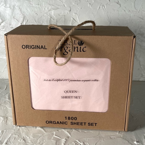 TREE Organic Queen 4-Piece Sheet Set - Picture 1 of 7